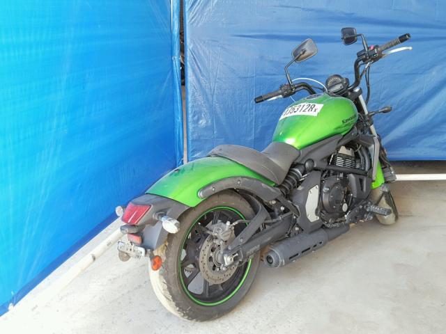 JKAENEB12FDA02955 - 2015 KAWASAKI EN650 B GREEN photo 4