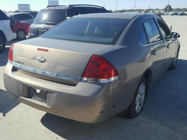 2G1WT58K869139756 - 2006 CHEVROLET IMPALA LT GOLD photo 4