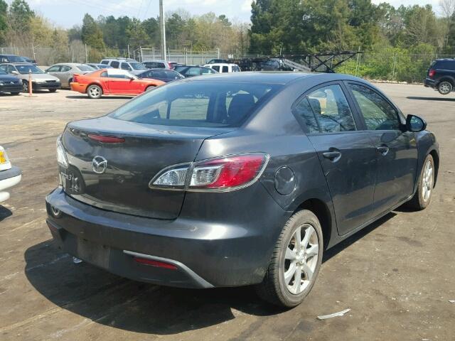 JM1BL1SF3A1190685 - 2010 MAZDA 3 I GRAY photo 4