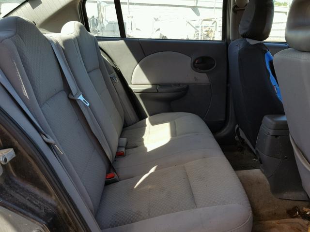 1G8AZ52F05Z100136 - 2005 SATURN ION LEVEL GRAY photo 6