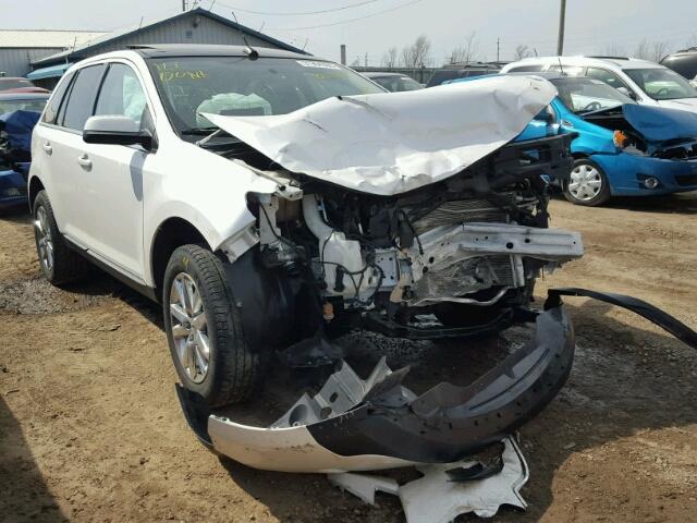 2FMDK3KC6DBA73085 - 2013 FORD EDGE LIMIT WHITE photo 1