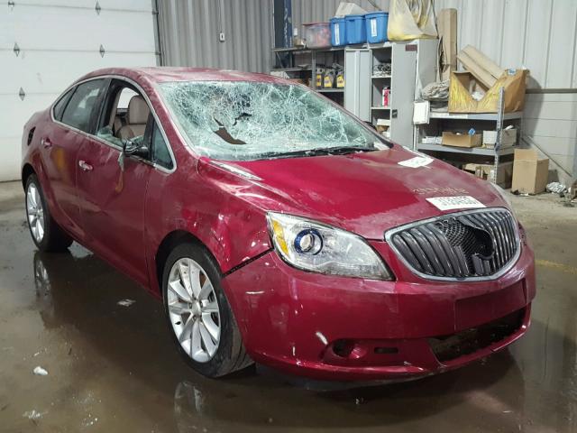 1G4PP5SK4D4165050 - 2013 BUICK VERANO RED photo 1