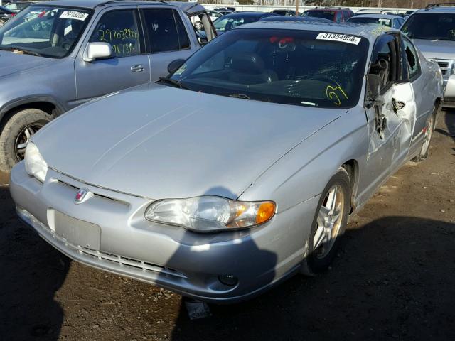 2G1WX15K129155874 - 2002 CHEVROLET MONTE CARL SILVER photo 2