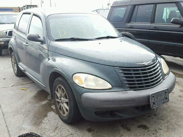 3C4FY4BB11T505526 - 2001 CHRYSLER PT CRUISER GREEN photo 1