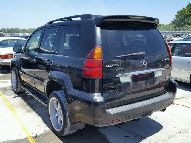 JTJBT20X140063958 - 2004 LEXUS GX 470 BLACK photo 3