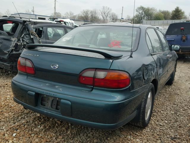 1G1NE52J9Y6171079 - 2000 CHEVROLET MALIBU LS მწვანე ფოტო 4