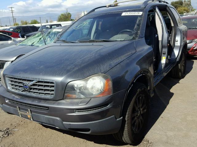 YV4CZ982281484334 - 2008 VOLVO XC90 3.2 GRAY photo 2