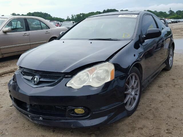 JH4DC53014S014211 - 2004 ACURA RSX TYPE-S BLACK photo 2