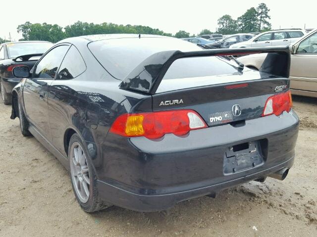 JH4DC53014S014211 - 2004 ACURA RSX TYPE-S BLACK photo 3