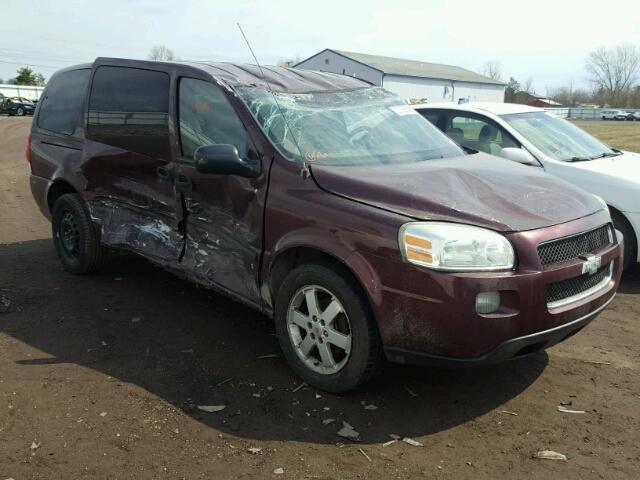 1GNDV23148D157206 - 2008 CHEVROLET UPLANDER L MAROON photo 9