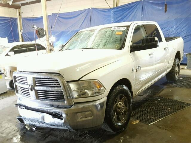 3C6TD4DL1CG122452 - 2012 DODGE RAM 2500 S WHITE photo 2