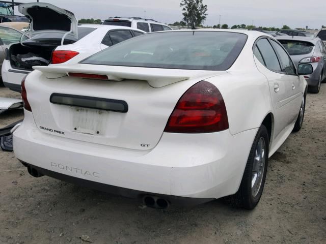 2G2WR554571123207 - 2007 PONTIAC GRAND PRIX WHITE photo 4