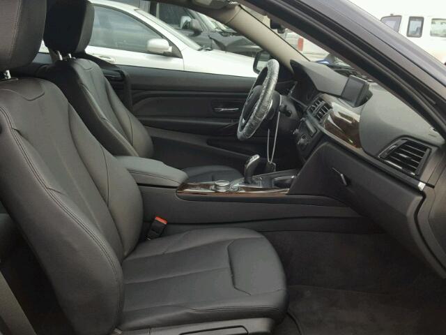 WBA3N7C50EK220679 - 2014 BMW 428 I BLUE photo 5