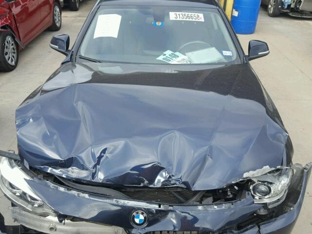 WBA3N7C50EK220679 - 2014 BMW 428 I BLUE photo 7
