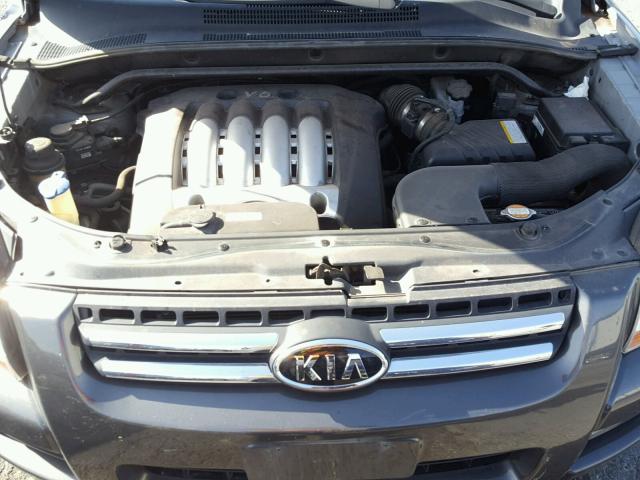 KNDJF723167240337 - 2006 KIA NEW SPORTA GRAY photo 7