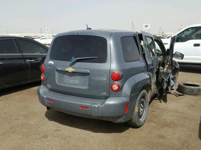 3GNDA13D48S610885 - 2008 CHEVROLET HHR LS CHARCOAL photo 4