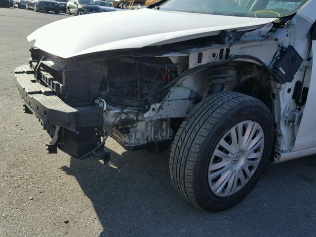 WVWDB7AJXEW003035 - 2014 VOLKSWAGEN GOLF 白色 照片 9