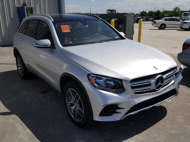 WDC0G4JB0GF017787 - 2016 MERCEDES-BENZ GLC 300 SILVER photo 1