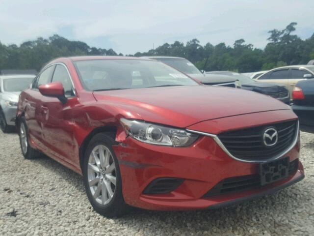 JM1GJ1U58F1220223 - 2015 MAZDA 6 SPORT RED photo 1