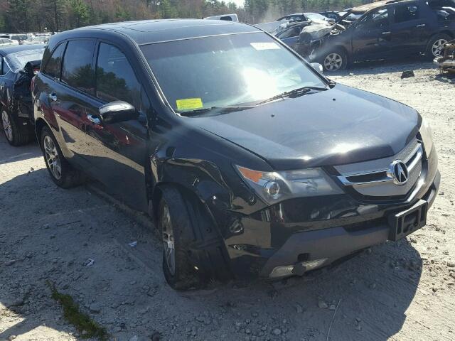 2HNYD28237H533372 - 2007 ACURA MDX BLACK photo 1