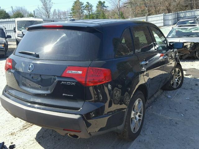 2HNYD28237H533372 - 2007 ACURA MDX BLACK photo 4