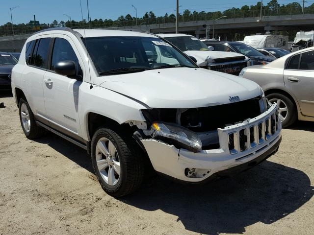 1C4NJDBB9DD284848 - 2013 JEEP COMPASS SP WHITE photo 1