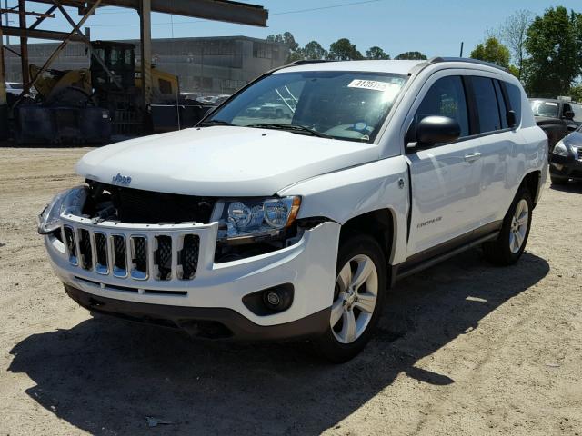 1C4NJDBB9DD284848 - 2013 JEEP COMPASS SP WHITE photo 2