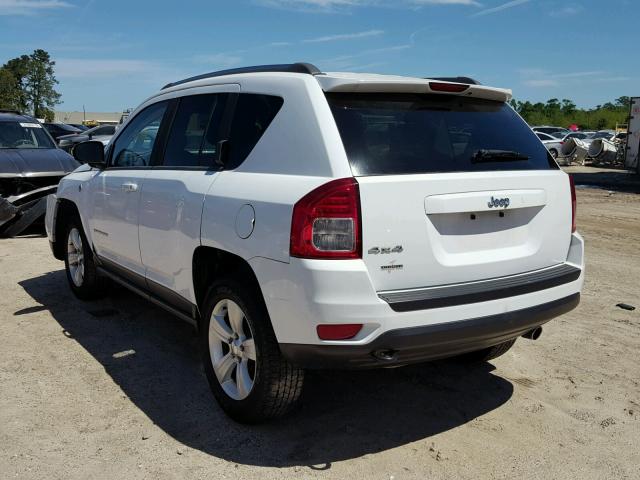 1C4NJDBB9DD284848 - 2013 JEEP COMPASS SP WHITE photo 3
