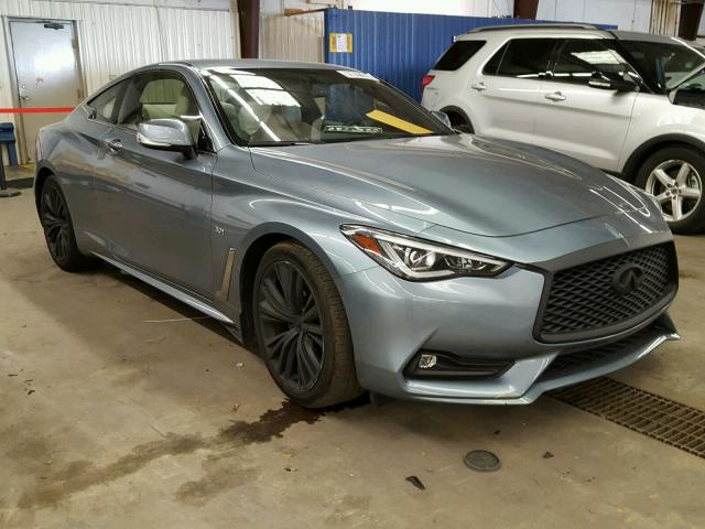 JN1EV7EL7HM554257 - 2017 INFINITI Q60 PREMIU GRAY photo 1