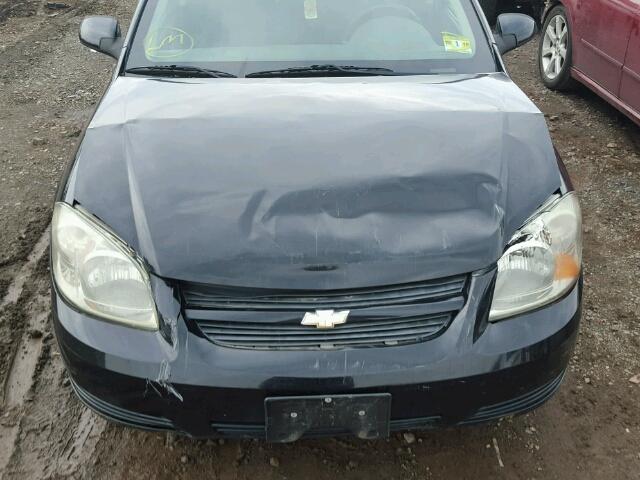 1G1AT58H397192112 - 2009 CHEVROLET COBALT LT BLACK photo 7