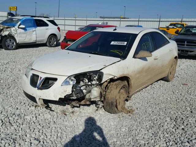 1G2ZF57B084292753 - 2008 PONTIAC G6 VALUE L WHITE photo 2