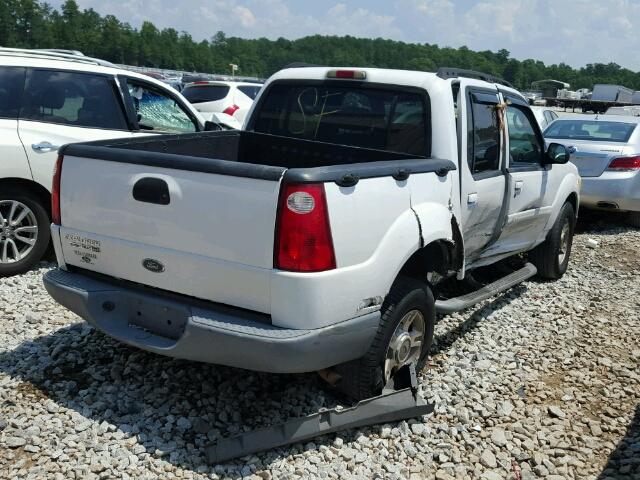 1FMZU77E63UC80912 - 2003 FORD EXPLORER S WHITE photo 4