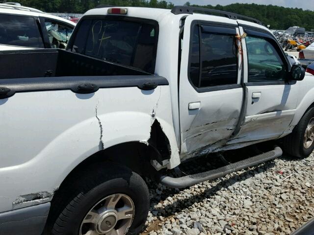 1FMZU77E63UC80912 - 2003 FORD EXPLORER S WHITE photo 9