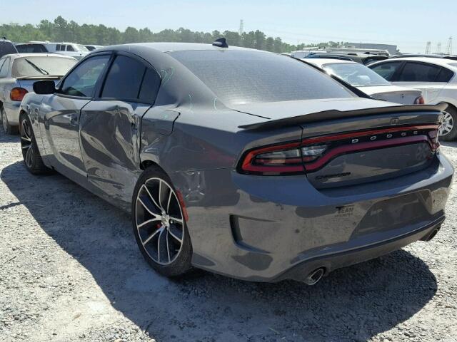 2C3CDXGJ9HH631902 - 2017 DODGE CHARGER R/ GRAY photo 3