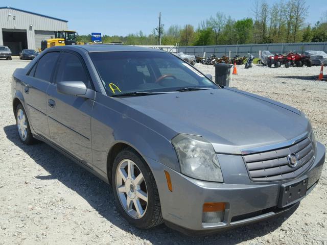 1G6DM577440171168 - 2004 CADILLAC CTS GRAY photo 1