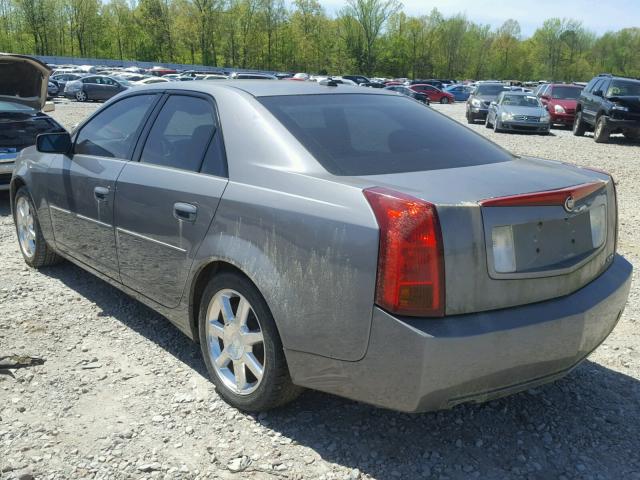 1G6DM577440171168 - 2004 CADILLAC CTS GRAY photo 3