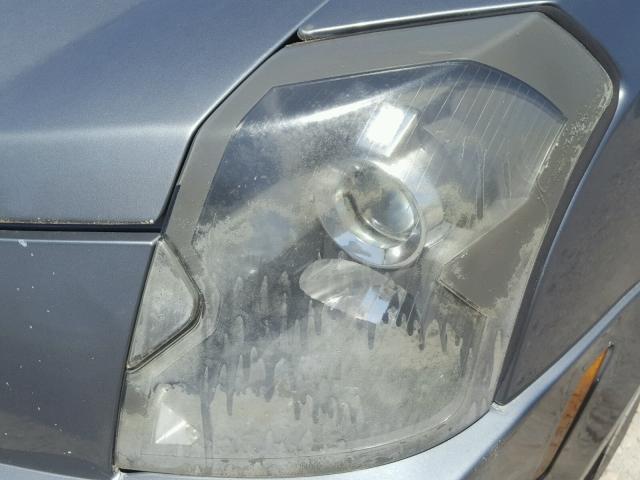 1G6DM577440171168 - 2004 CADILLAC CTS GRAY photo 9