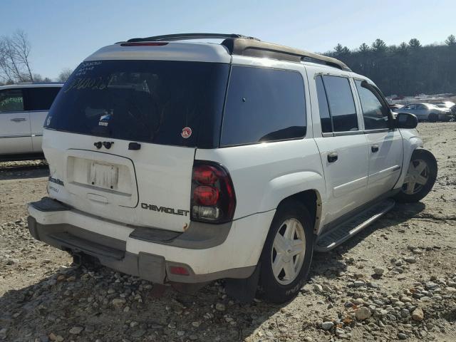 1GNET16S836113196 - 2003 CHEVROLET TRAILBLAZE WHITE photo 4