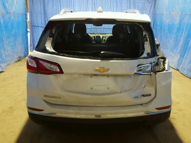 2GNAXVEV3J6278327 - 2018 CHEVROLET EQUINOX PR WHITE photo 9