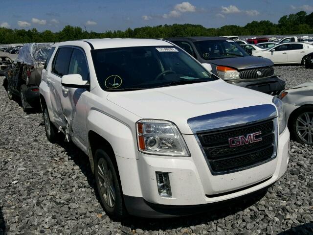 2CTALBEWXA6348213 - 2010 GMC TERRAIN SL WHITE photo 1