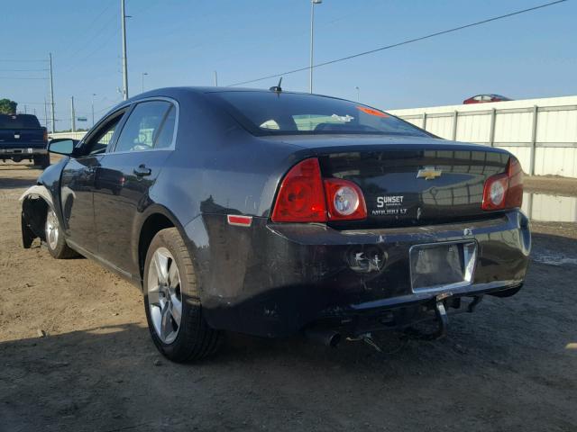 1G1ZC5EB7AF323930 - 2010 CHEVROLET MALIBU 1LT 黑色 照片 3