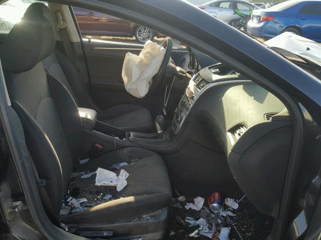 1G1ZC5EB7AF323930 - 2010 CHEVROLET MALIBU 1LT 黑色 照片 5
