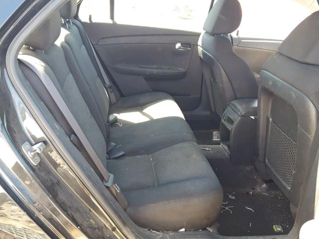 1G1ZC5EB7AF323930 - 2010 CHEVROLET MALIBU 1LT 黑色 照片 6