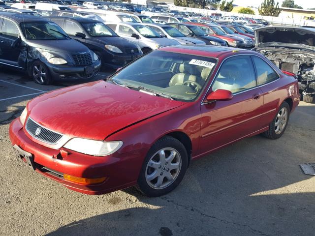 19UYA225XWL003551 - 1998 ACURA 3.0CL RED photo 2