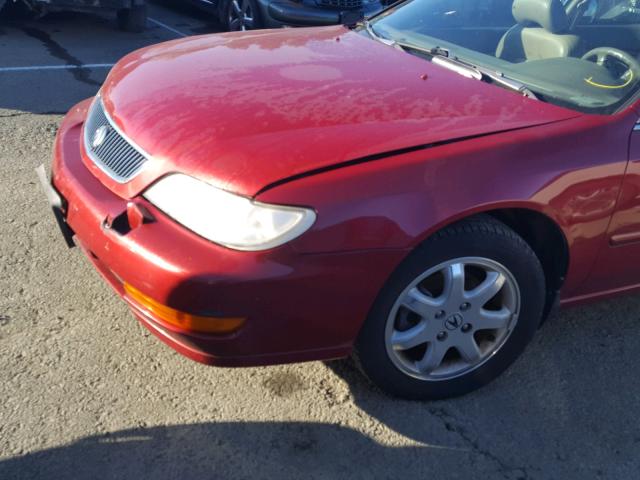 19UYA225XWL003551 - 1998 ACURA 3.0CL RED photo 9