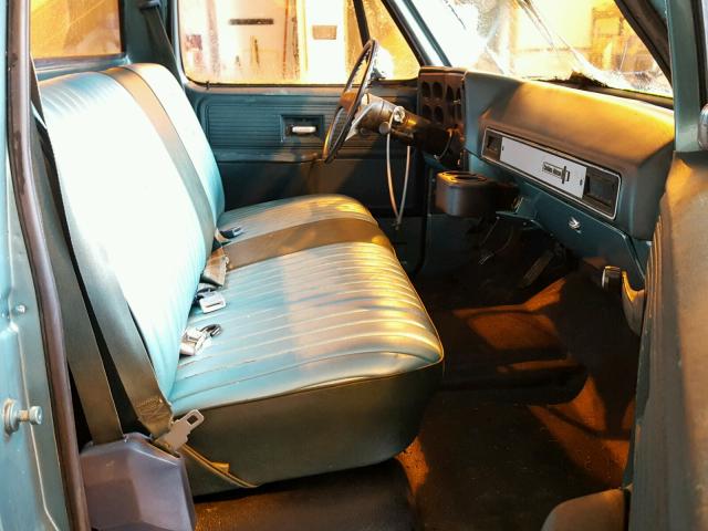 CCD148A166162 - 1978 CHEVROLET C10 TEAL photo 5
