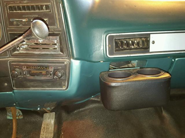 CCD148A166162 - 1978 CHEVROLET C10 TEAL photo 9