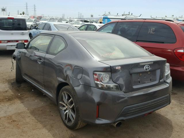 JTKJF5C78E3076153 - 2014 TOYOTA SCION TC 银色 照片 3