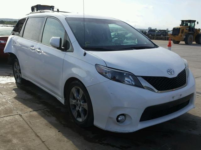 5TDXK3DC2DS350246 - 2013 TOYOTA SIENNA SPO WHITE photo 1