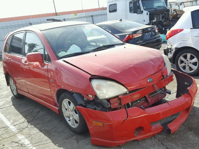 JS2RC41H925102371 - 2002 SUZUKI AERIO SX RED photo 1